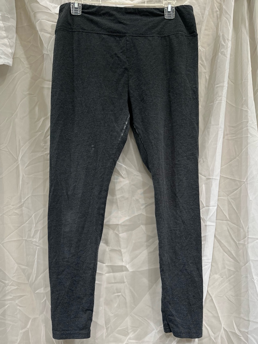 Women’s Charcoal Leggings with Wide Waistband
